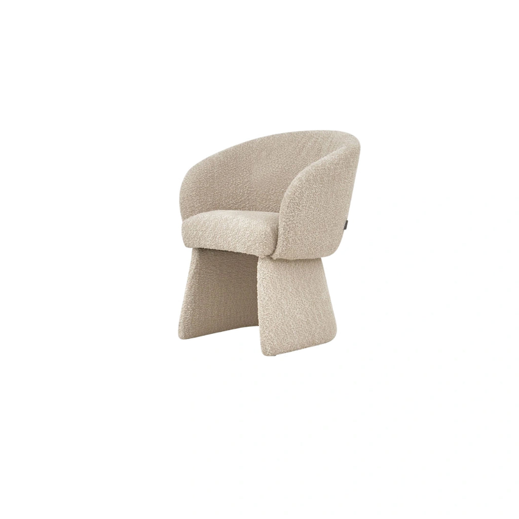 Vela Pedestal Sculpted Lounge Chair