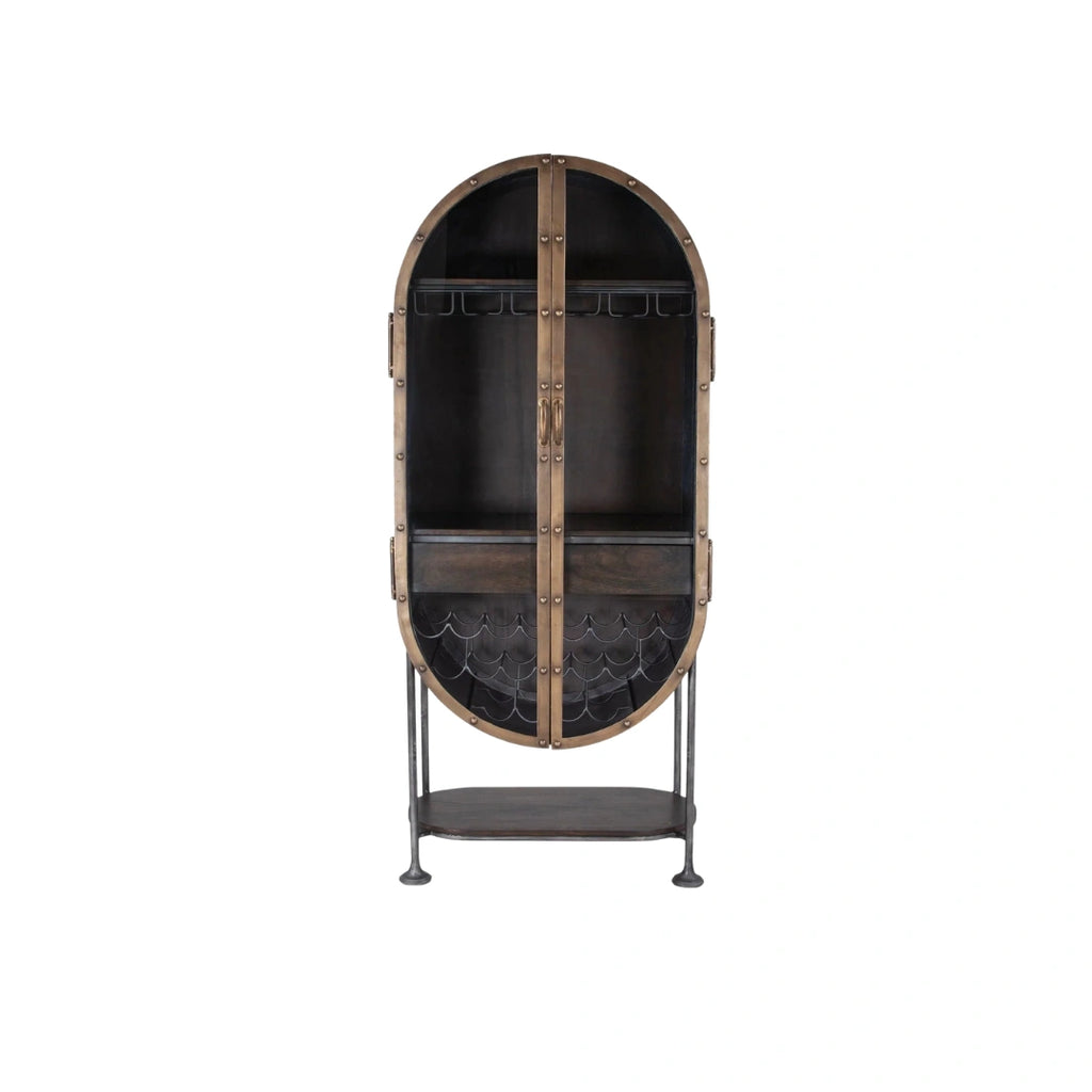 Aurea Oval Display Cabinet