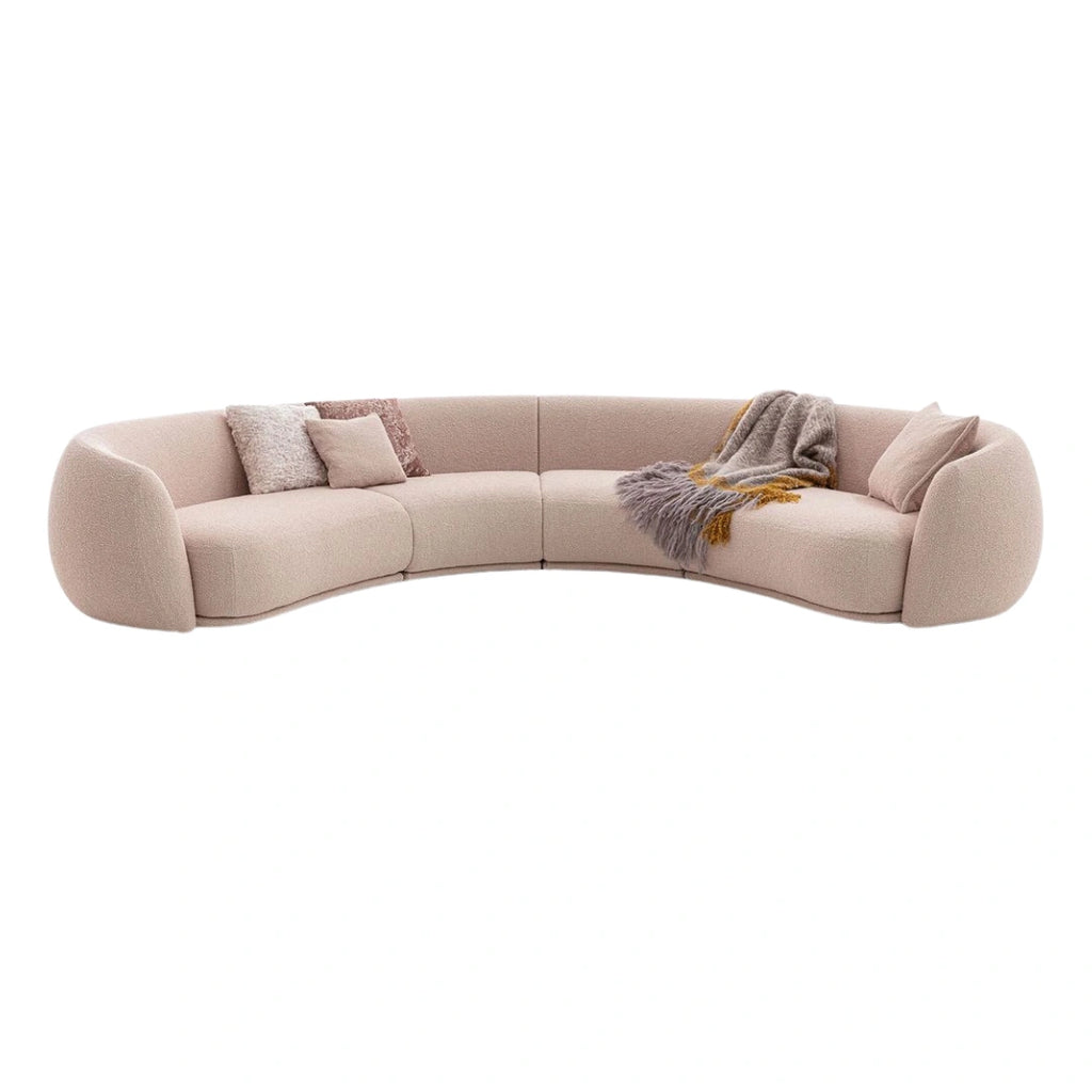 Avelin Curved Sectional Sofa