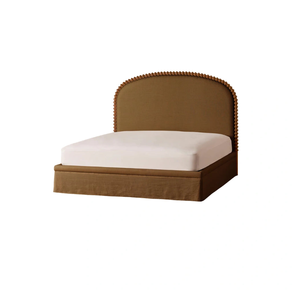 Somara Arched Skirted Bed