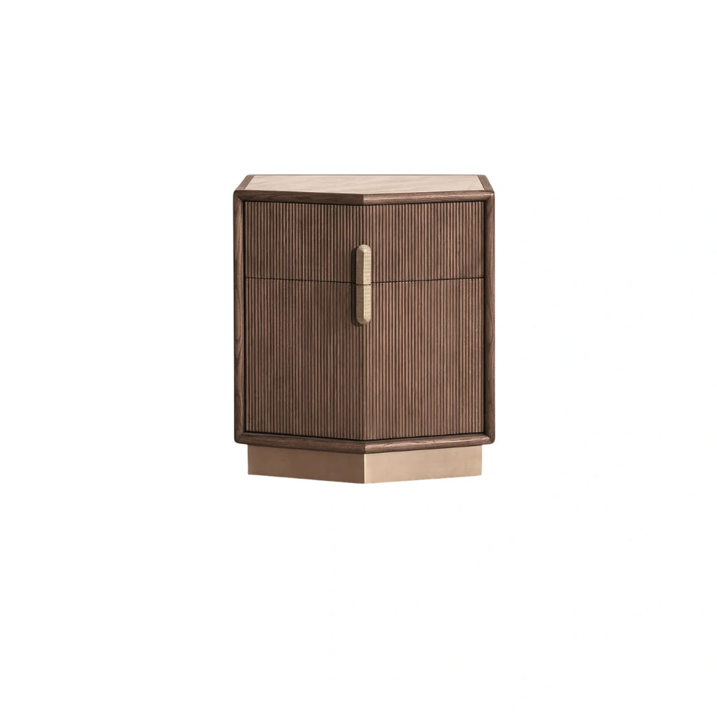 Orin Fluted Side Table