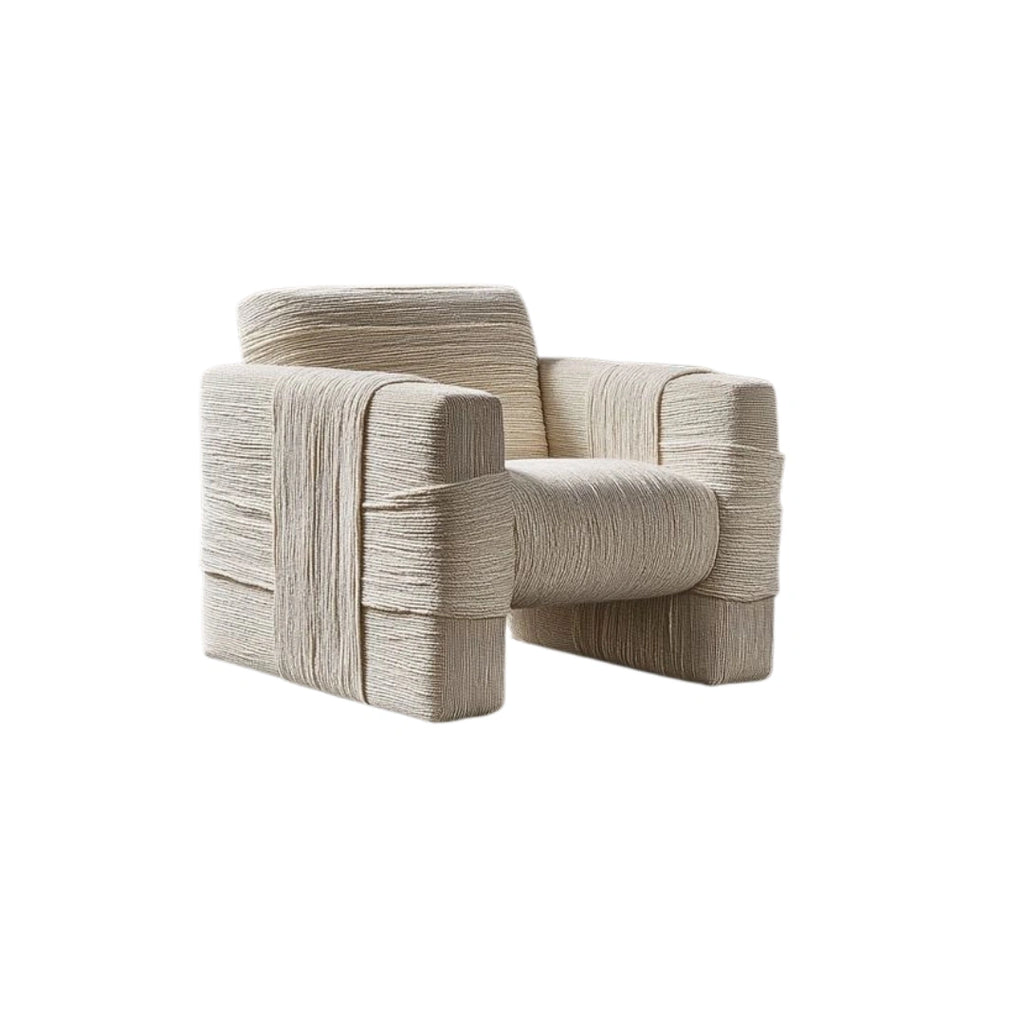 Mirelle Wrapped-Arm Lounge Chair
