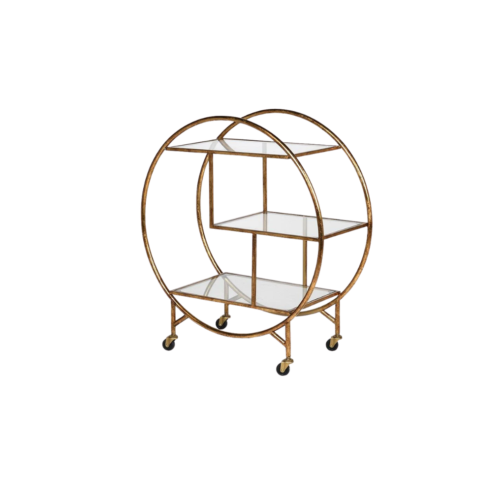 Aurea Circular Bar Trolley