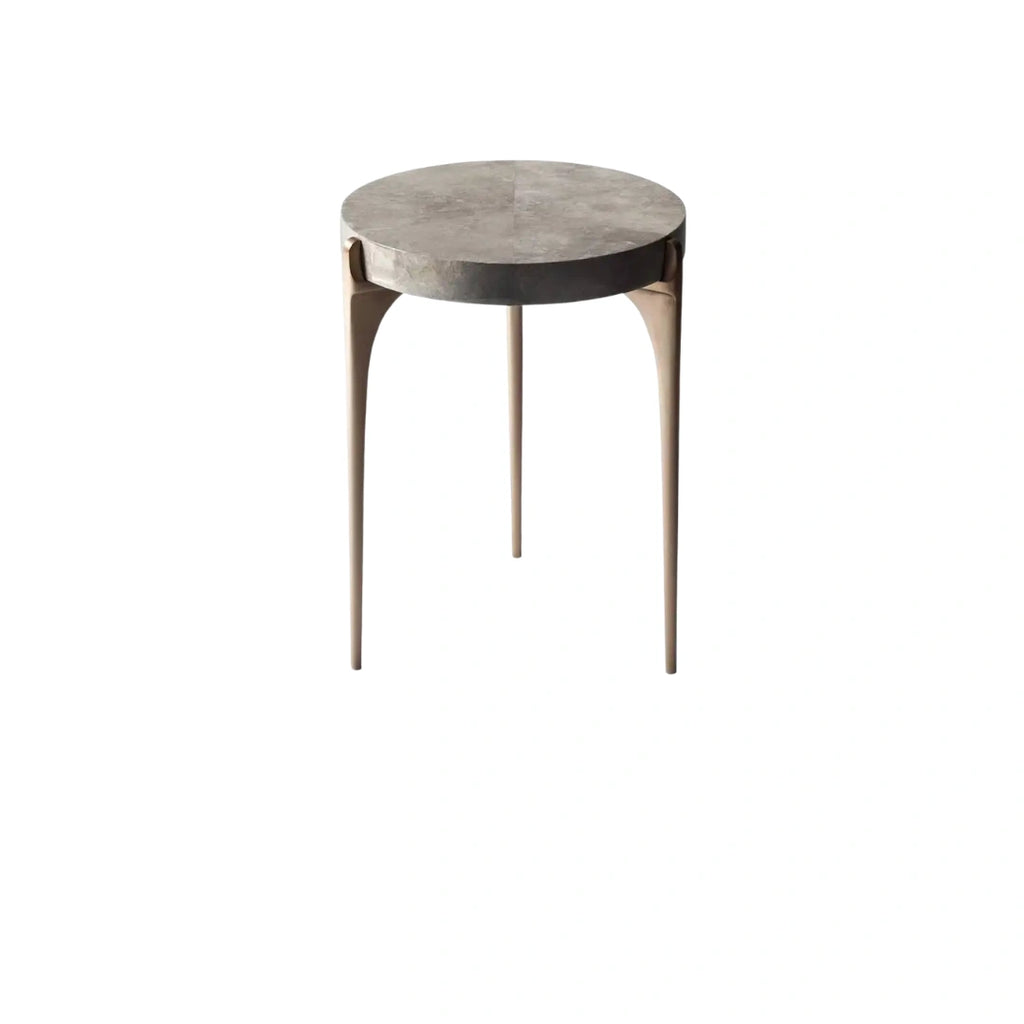 Caldera Stone Side Table