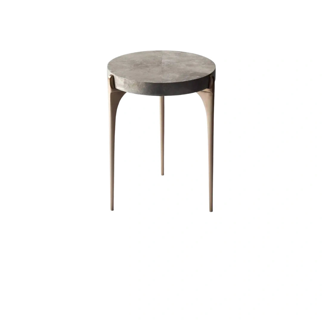 Caldera Stone Side Table