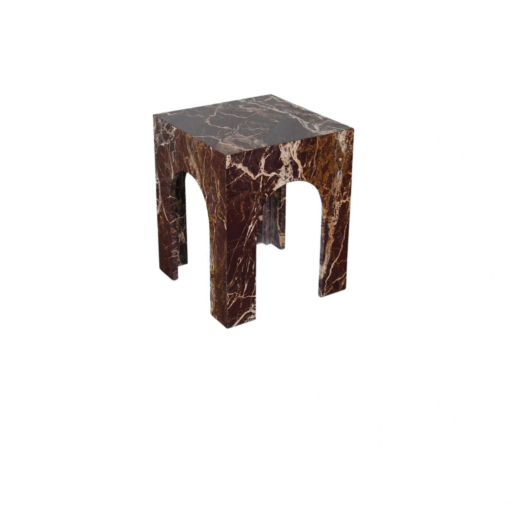 Rosso Arch Side Table