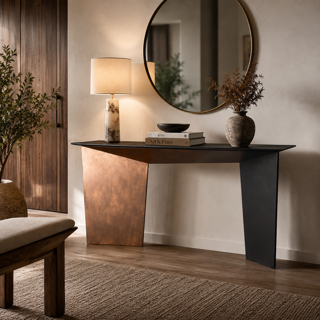 Asymmetra Console Table