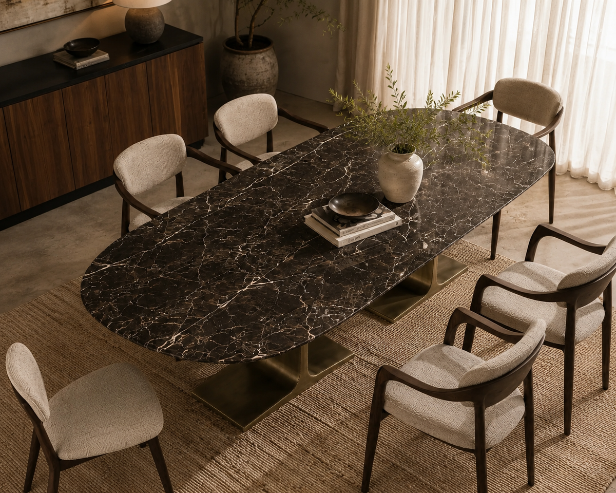 Aureli Oval Dining Table