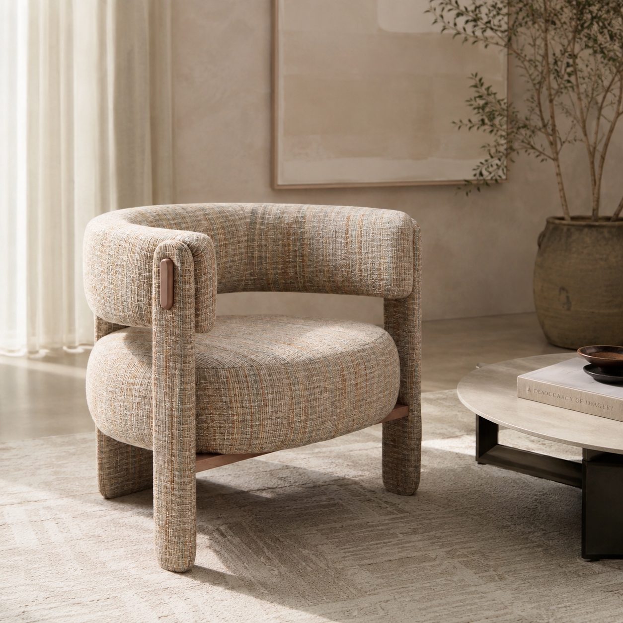 Cadenza Textured Accent Chair