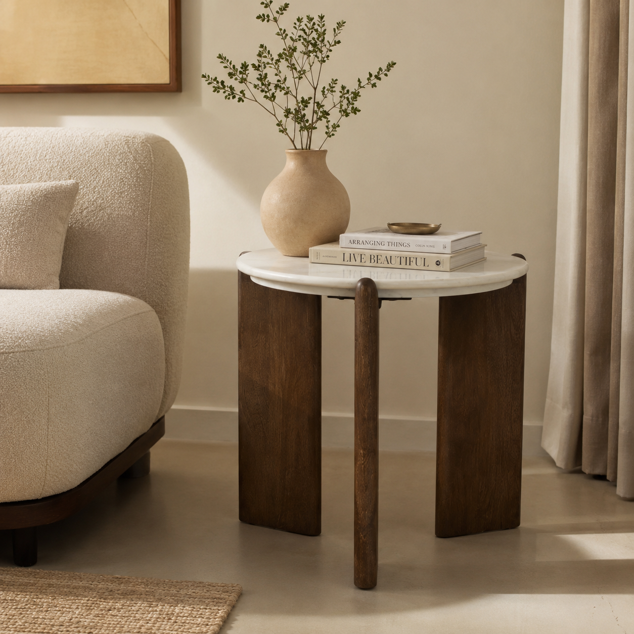 Caldera Round Side Table