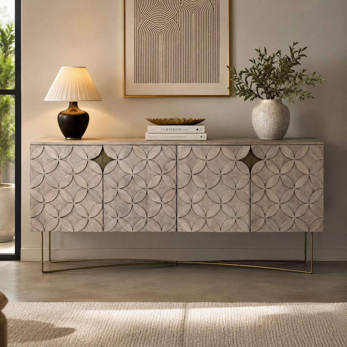 Caleo Inlay Sideboard