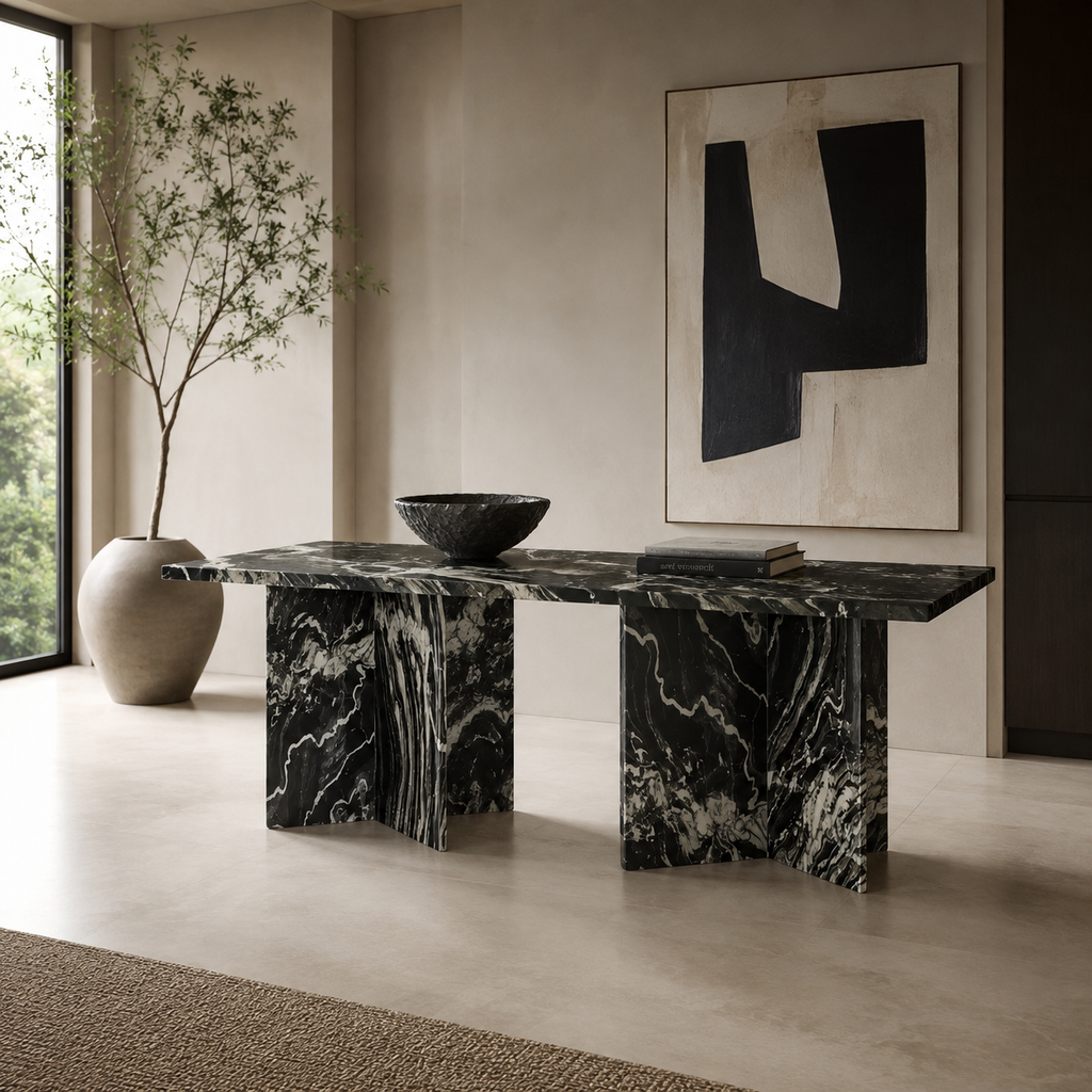 Gemini Onyx Dining Table