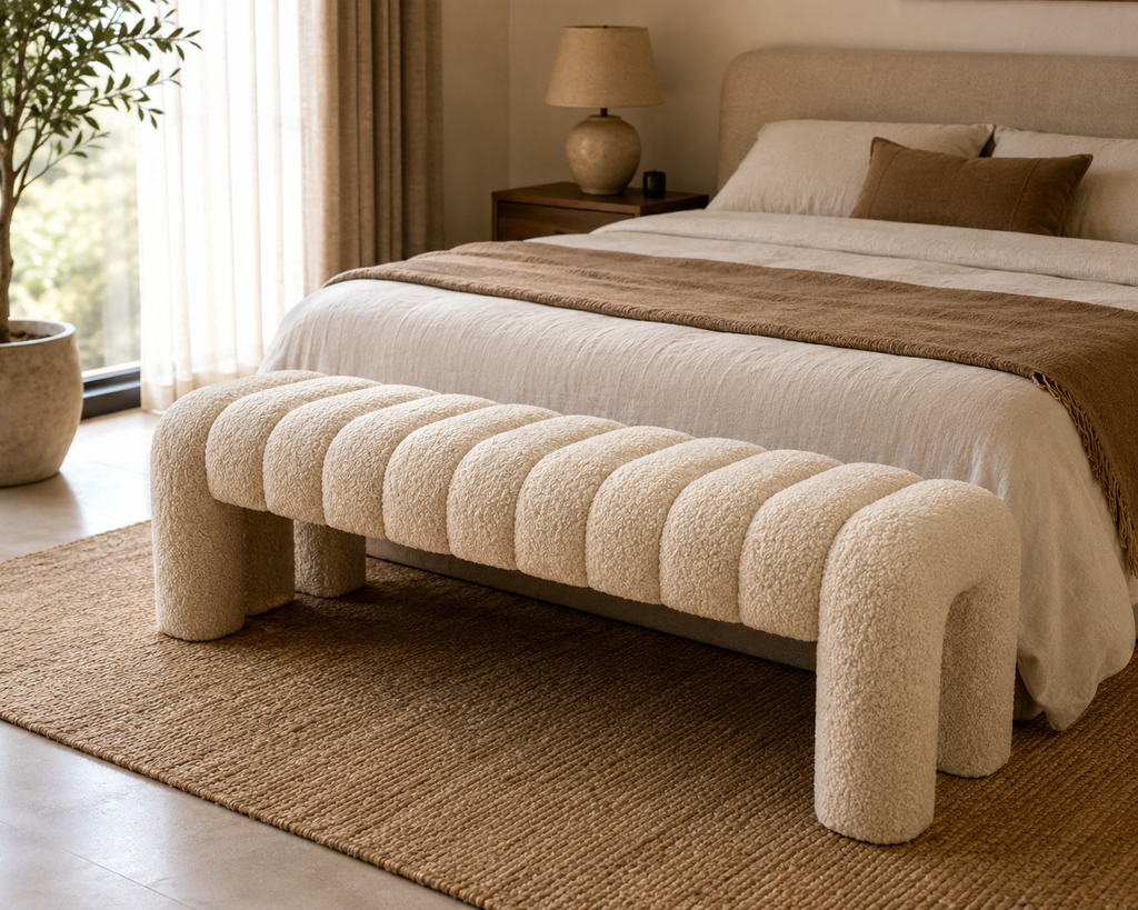 Marella Channelled Bench