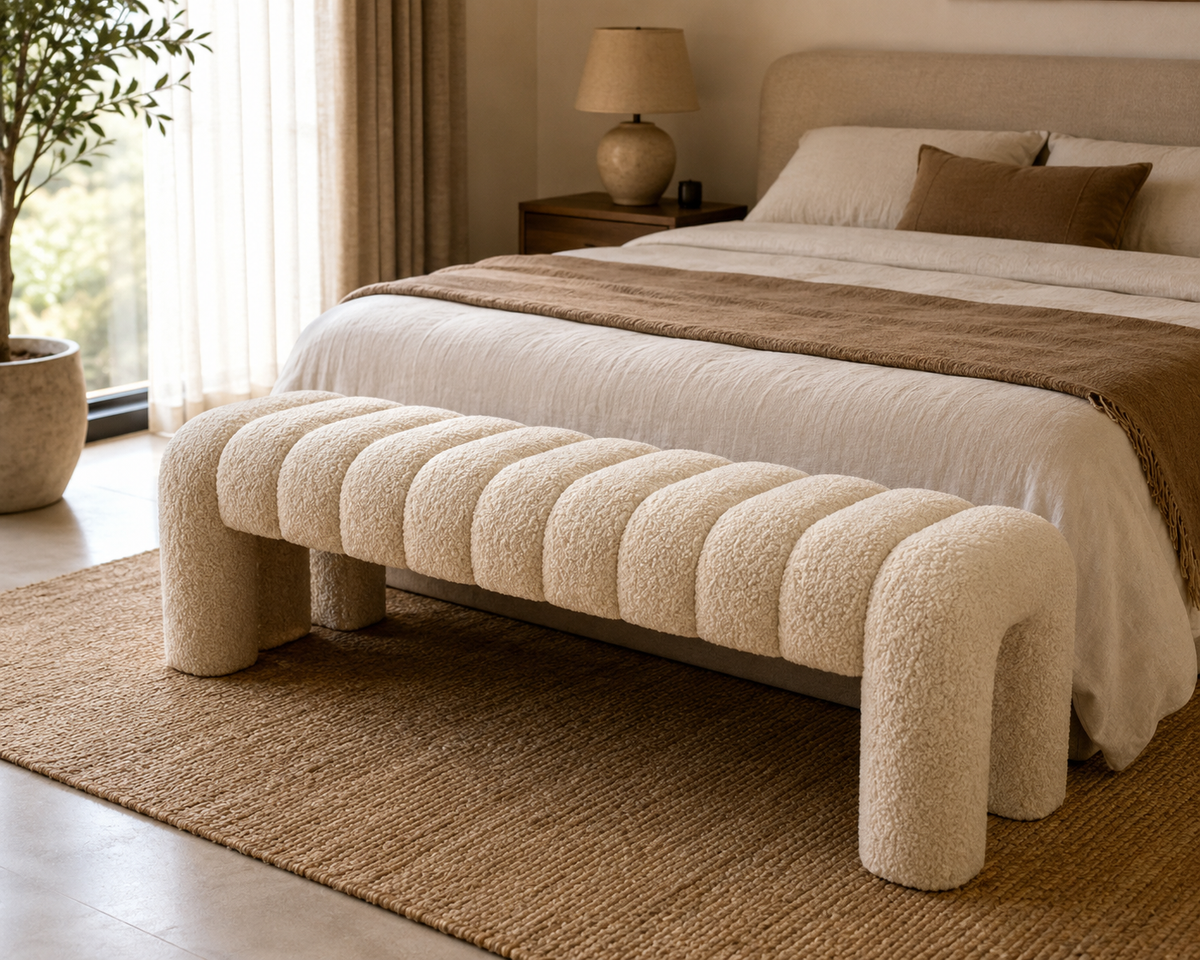 Marella Channelled Bench