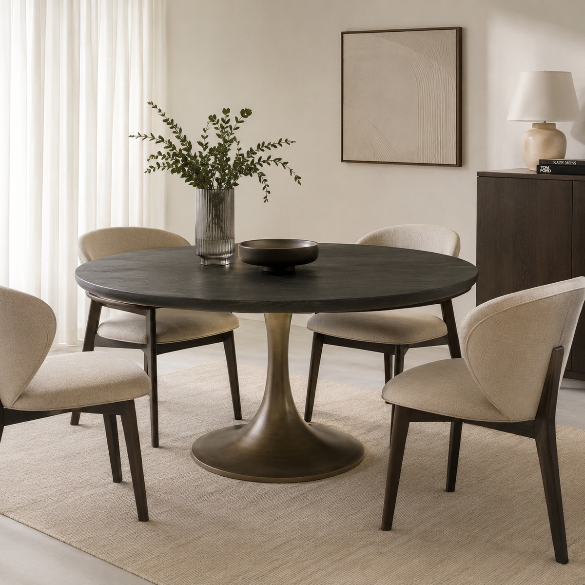 Marlo Pedestal Dining Table