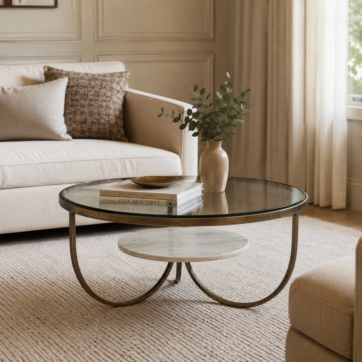 Marlo Round Coffee Table