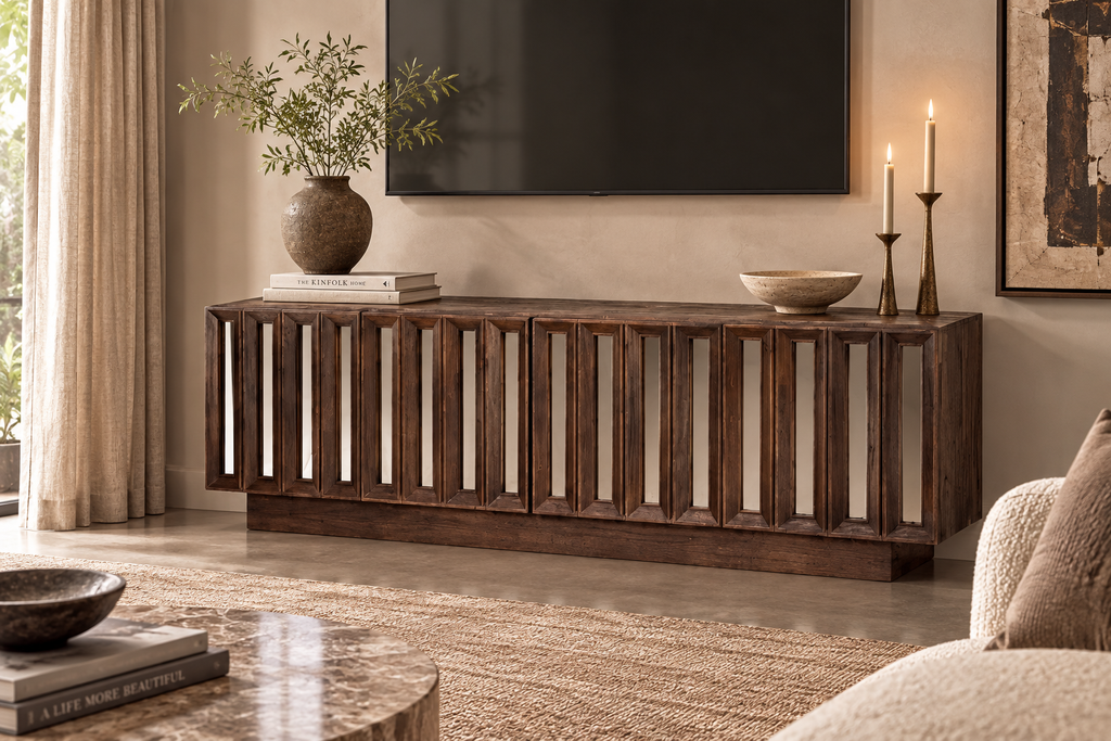Marlo Slatted Sideboard