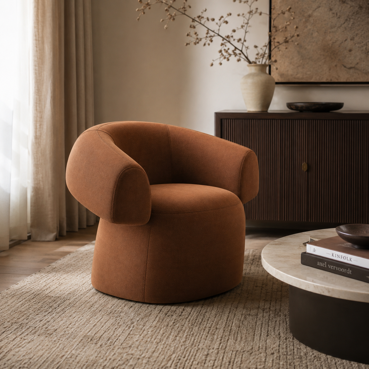 Marlo Swivel Accent Chair
