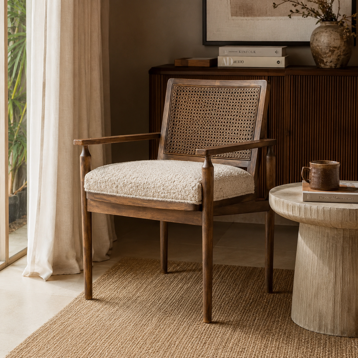Marlow Cane Armchair