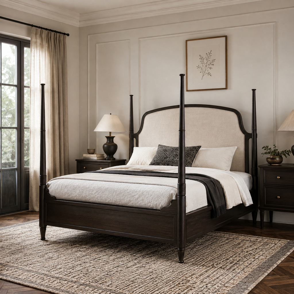 Noirwood Four-Poster Bed