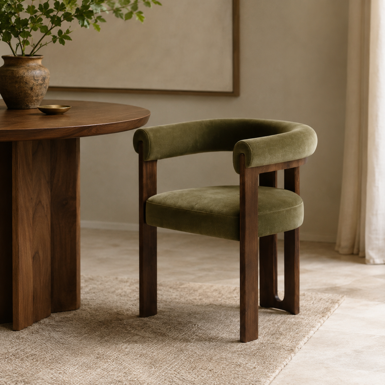 Oakley Barrel Dining Chair