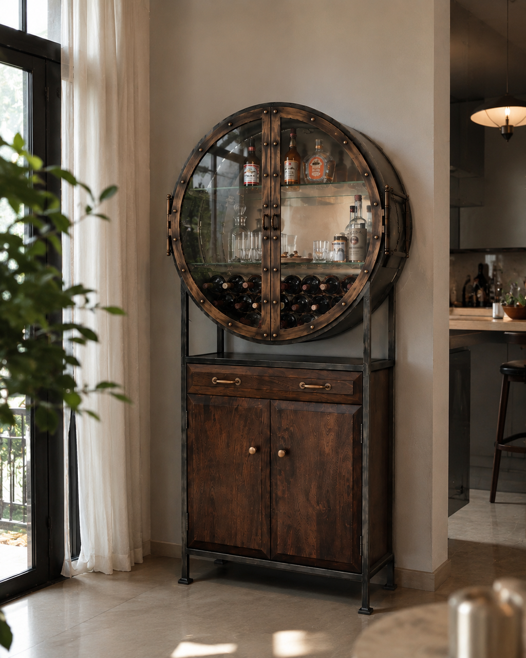 Orbis Bar Cabinet