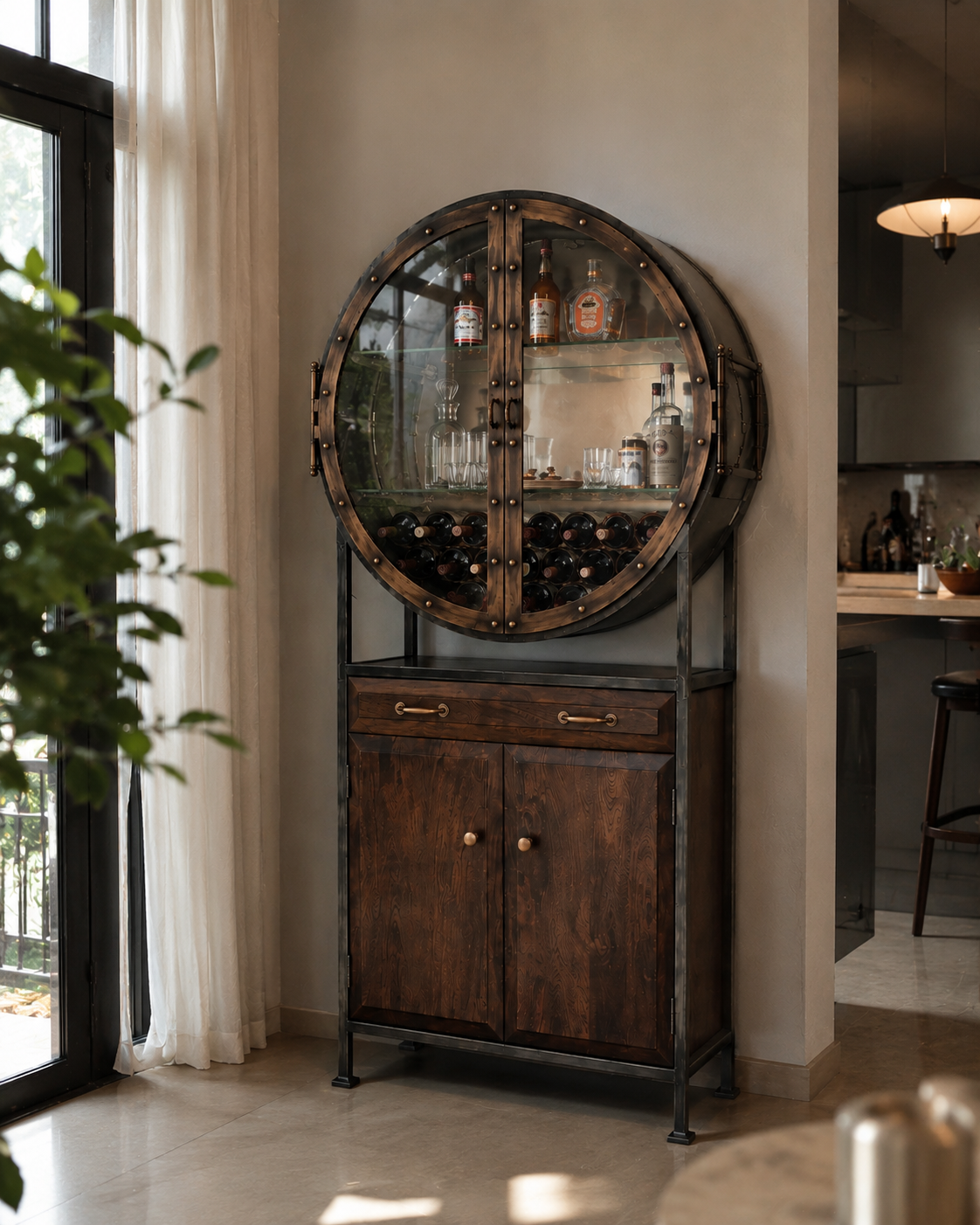 Orbis Bar Cabinet