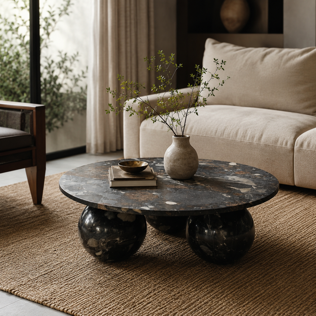 Orbis Stone Coffee Table
