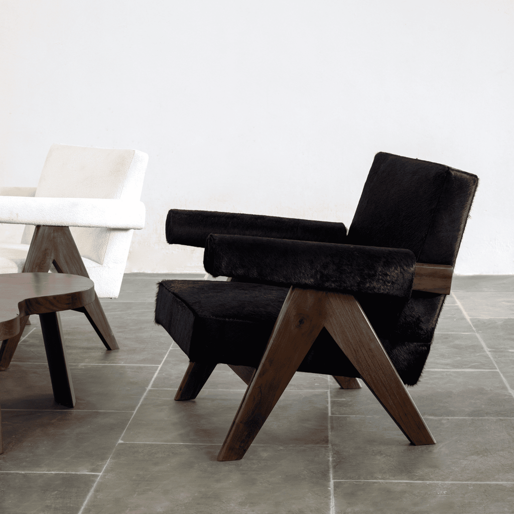 PJ 56 Fabric Arm Lounge Chair