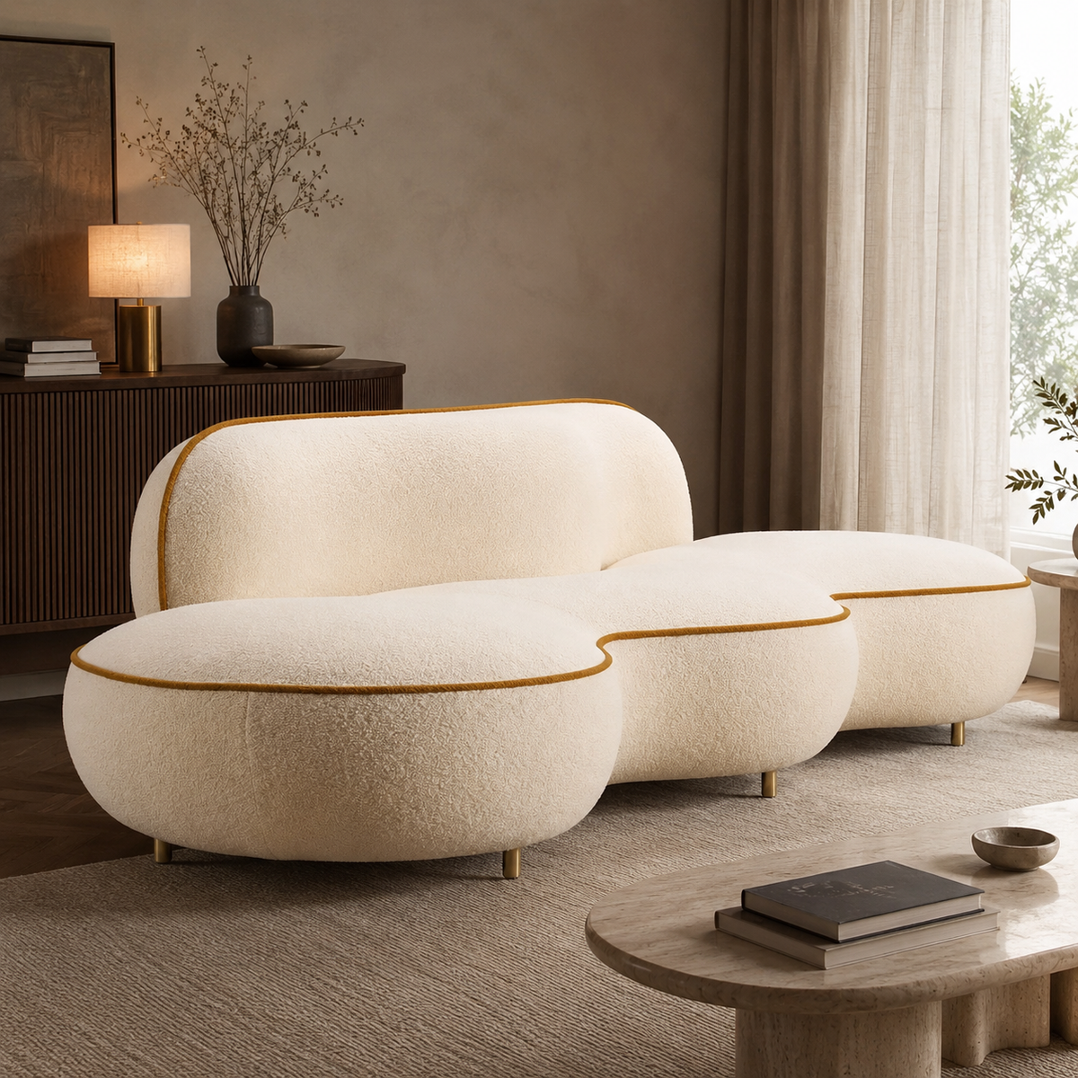 Solene Bouclé Sofa