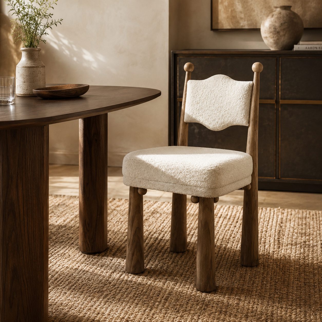 Soren Turned-Leg Dining Chair