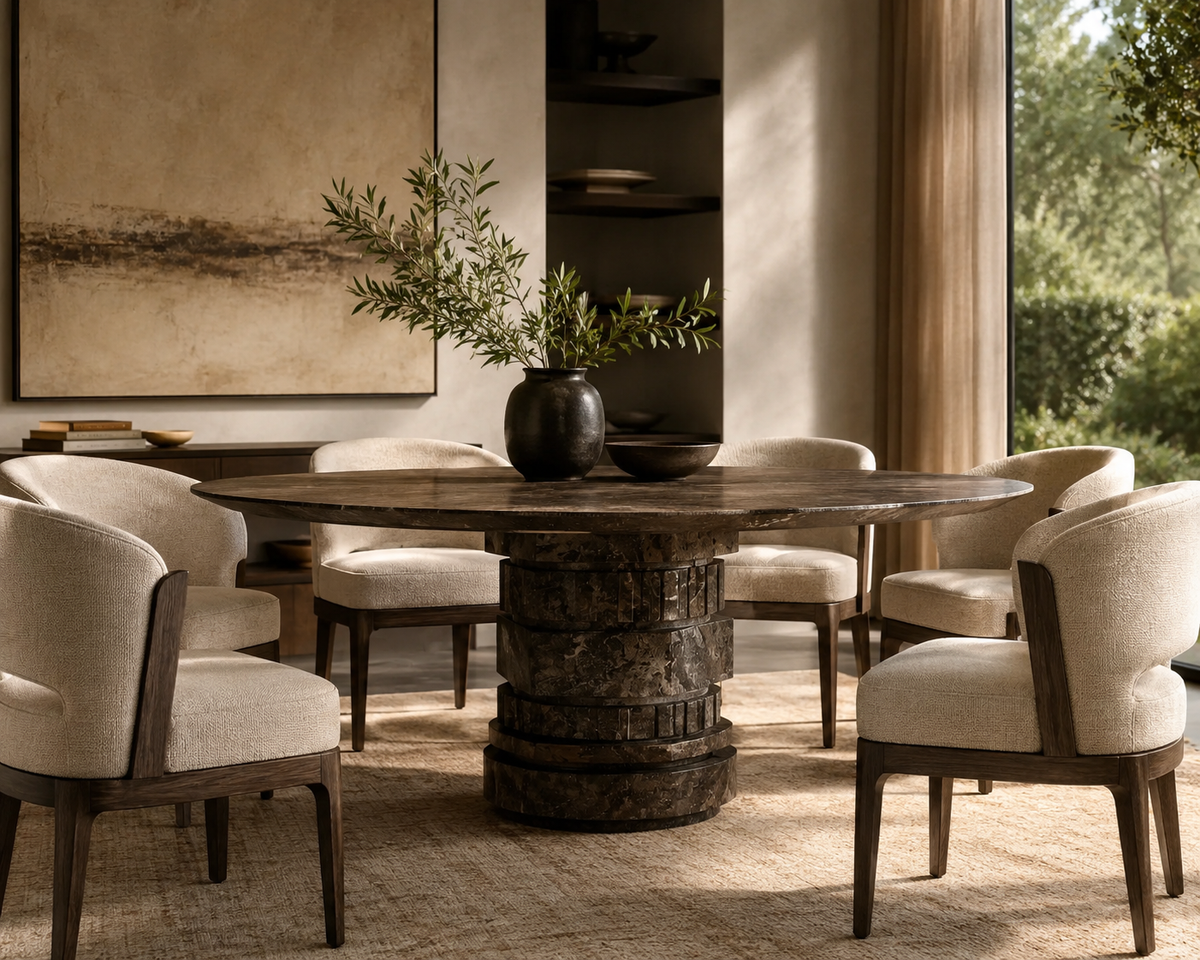 Stonewell Round Dining Table