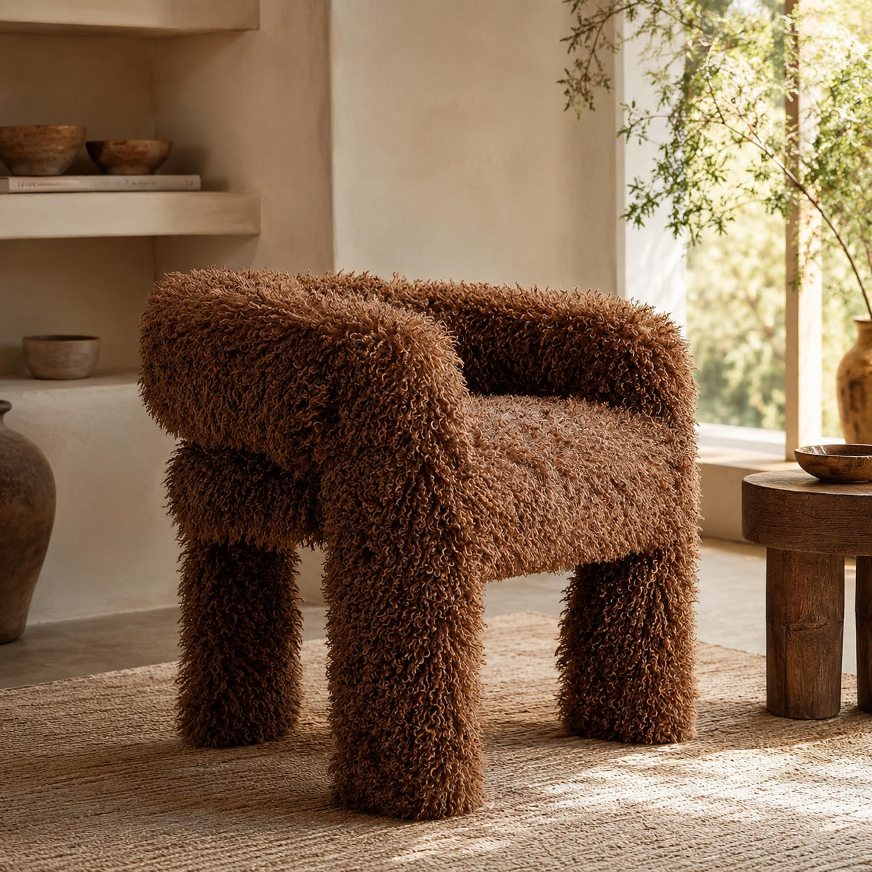 Tova Textured Accent Chair